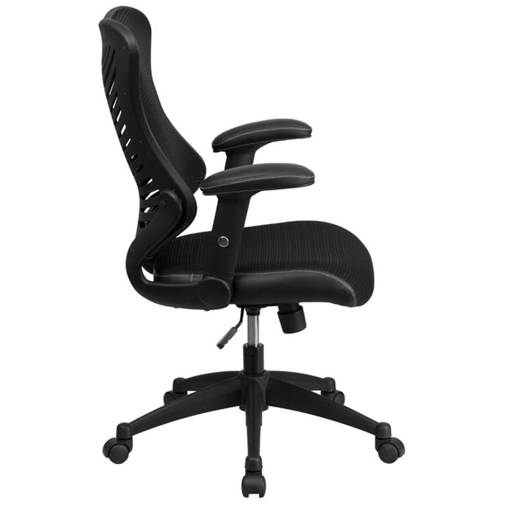 UrbanPro High Back Mesh Office Chair - Ergonomic Black Computer Desk Chair for Home & Office Workspaces | Perfect for Long Hours of Sitting, Gaming & Remote Work