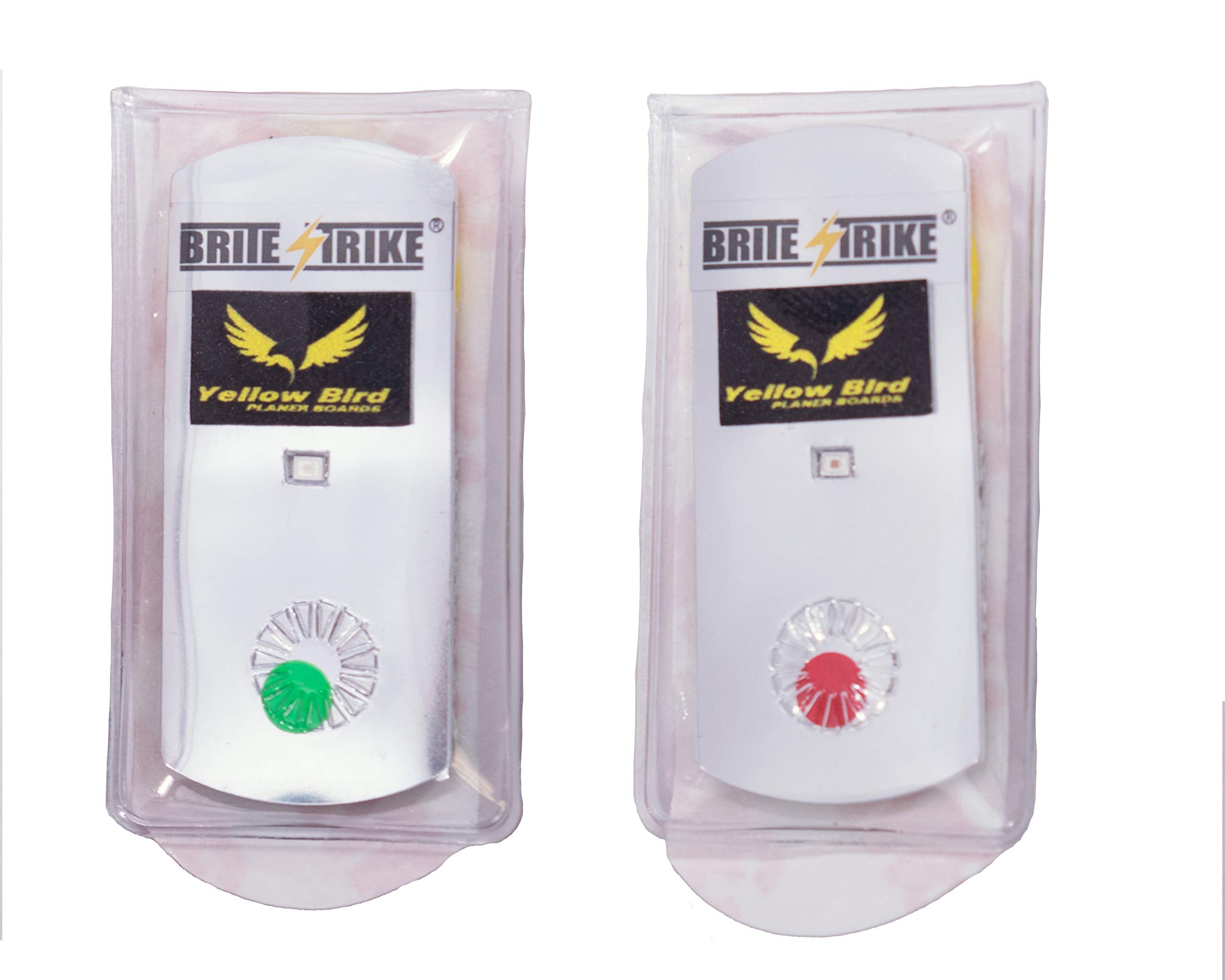 Yellow Bird Planer Boards with LED Lights - High Visibility Fishing Planer Boards for Trolling, Perfect for Night Fishing and Low Light Conditions