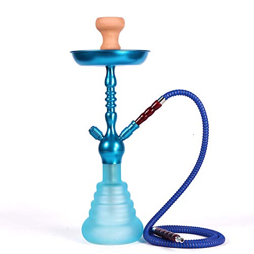 Premium Black Hookah Set with 2 Pro Lounge Hoses - Shisha Narghile Water Pipe for Bar, Club & Home Parties | Perfect for Social Gatherings, Relaxation & Hookah Lounges