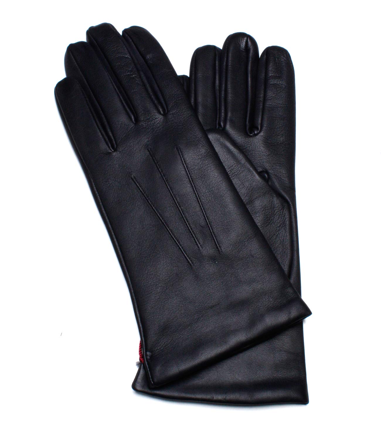 Dents Women's Isabelle Cashmere Lined Hairsheep Leather Gloves - Navy Blue | Winter Fashion Accessories for Ladies | Perfect for Cold Weather, Driving & Formal Occasions