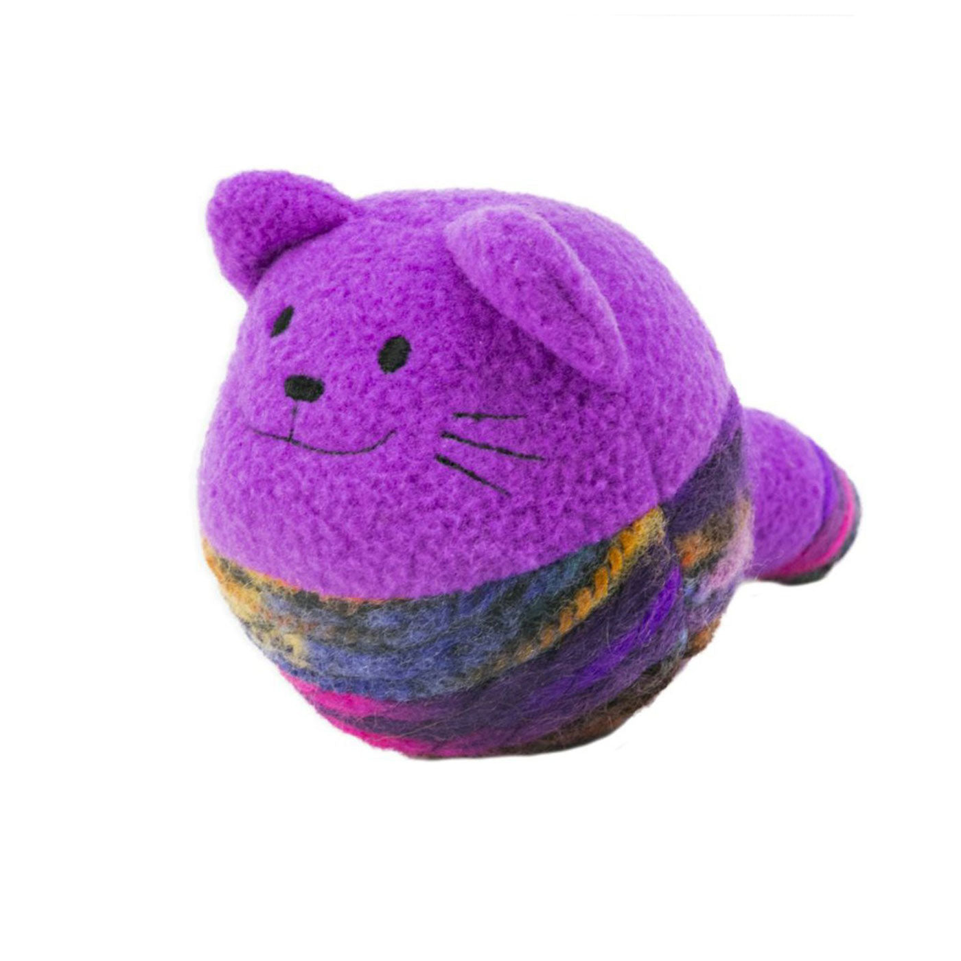 KONG Catnip Yarnimals Ball - Interactive Cat Toy with Organic Catnip for Indoor Play, Exercise & Stress Relief - Perfect for Kittens & Adult Cats (Colors May Vary)