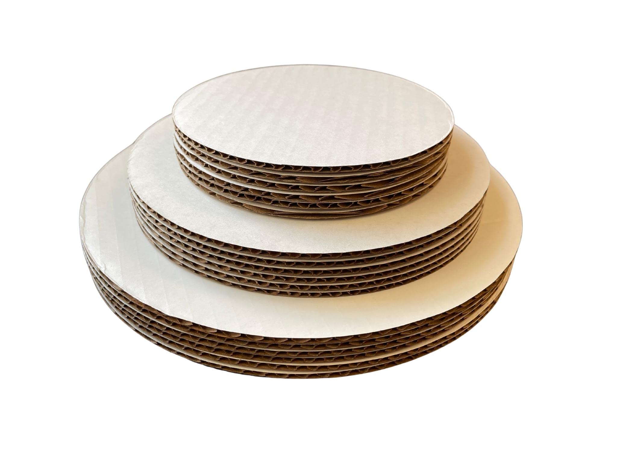 Premium Cake Boards Set - 18 Pack Disposable Cardboard Cake Circles (6