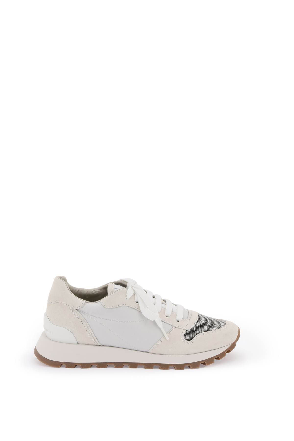 Brunello Cucinelli Women's Sneakers with Monili Toe - Stylish & Comfortable Casual Shoes for Everyday Wear & Fashion Outfits