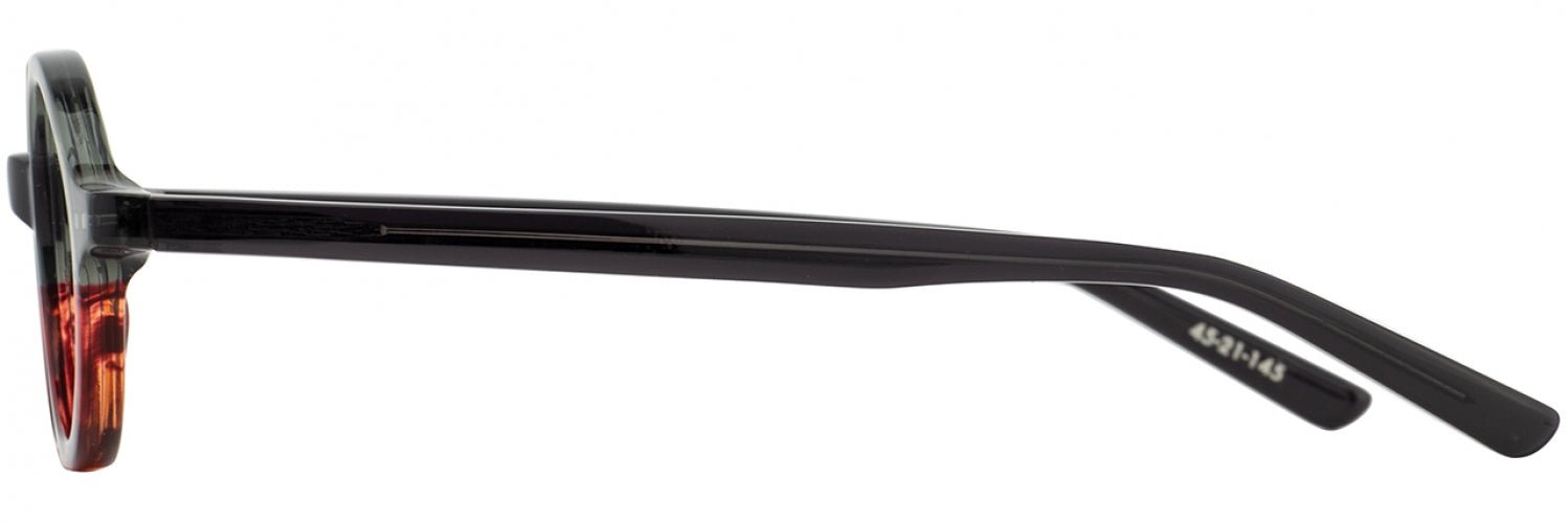 Alan J AJ142 Stylish Eyeglasses for Men & Women - Lightweight & Durable Frame for Reading, Driving & Everyday Use