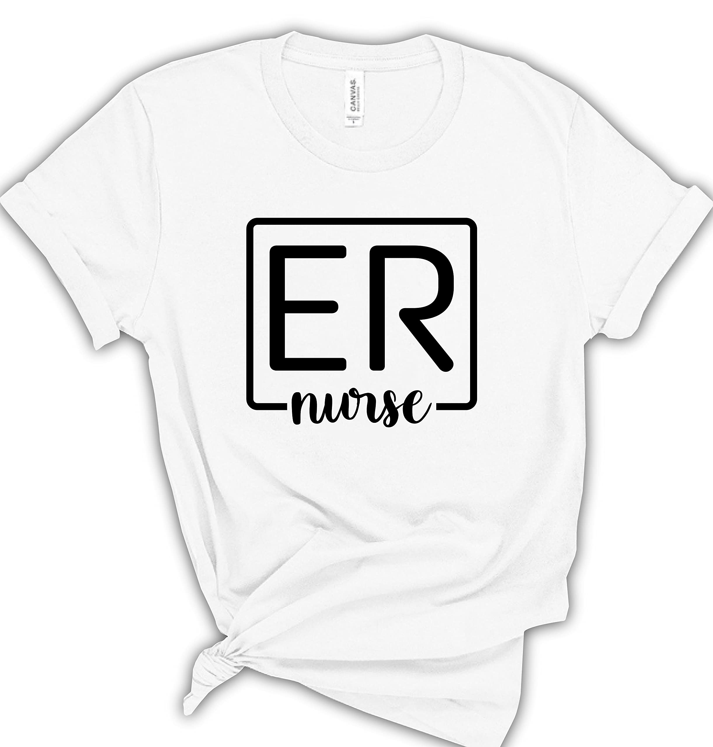 Funny ER Nurse T-Shirts - Emergency Room Graphic Tees for Men & Women | Perfect Gift for Nurses, Medical Professionals | Casual Short Sleeve Shirts for Work, Gifts & Everyday Wear