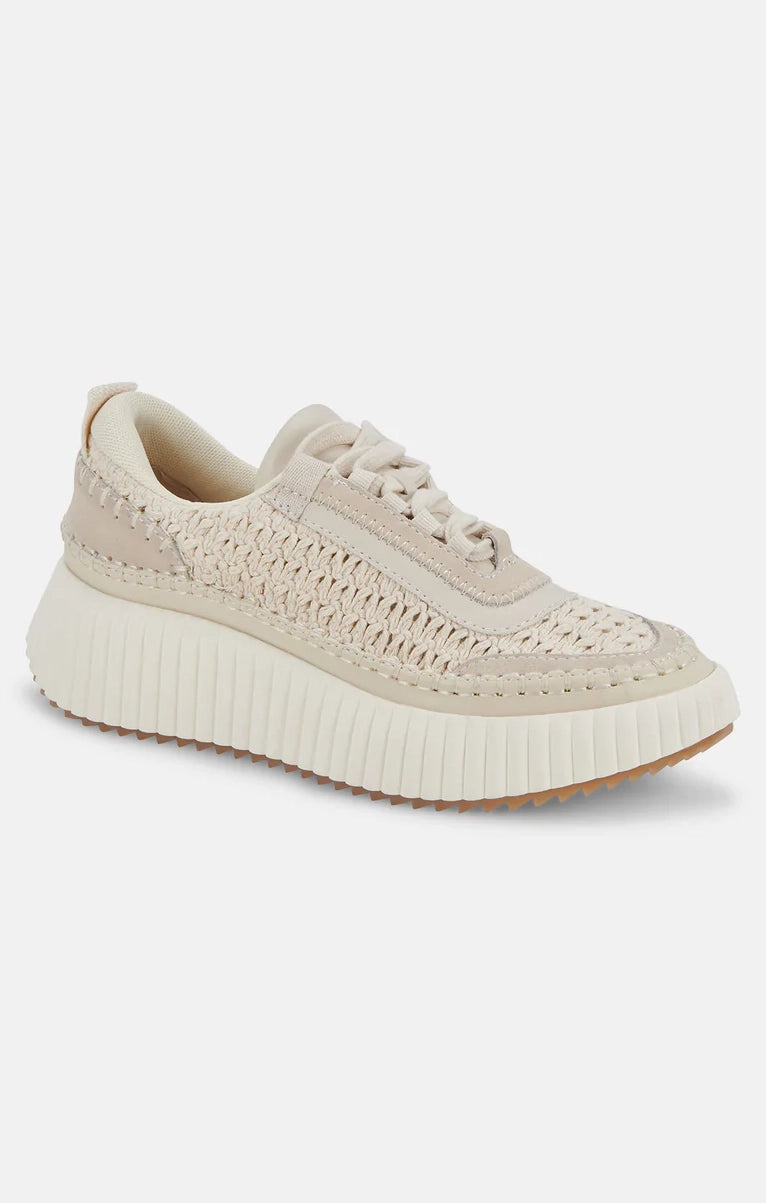 Dolce Vita Dolen Women's Sneakers - Comfortable Casual Walking Shoes in Sandstone Color | Perfect for Everyday Wear, Travel & Running Errands