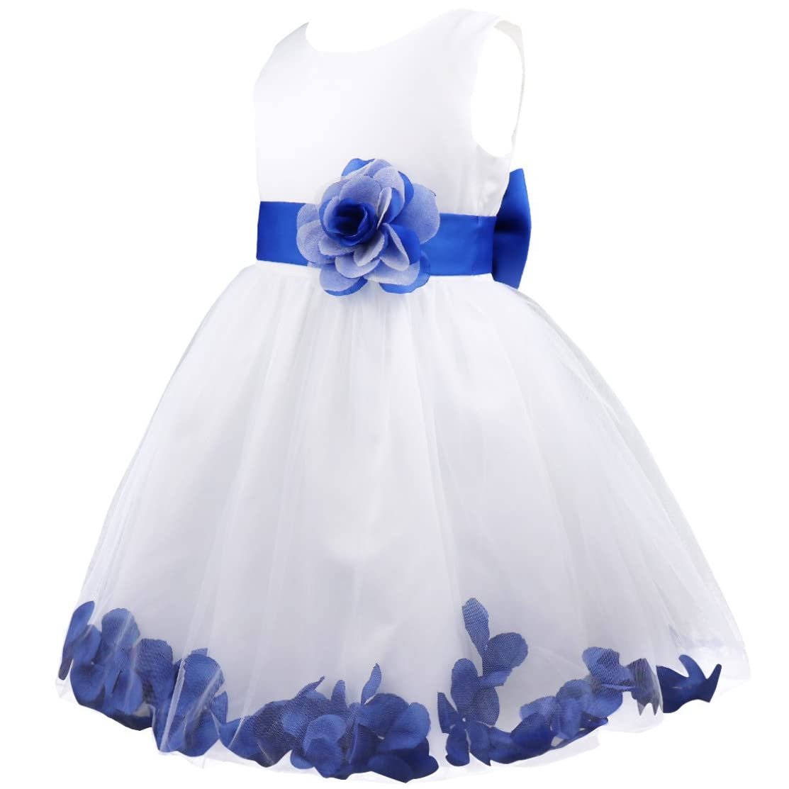 Flower Girl Dress for Weddings - Tulle Maxi Skirt Bridesmaid Gown for Kids & Girls | Perfect for Pageants, Formal Events & Special Occasions
