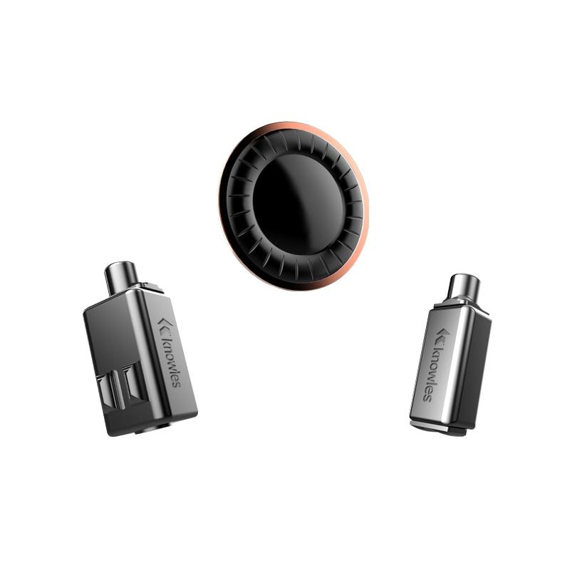 AUDIOSENSE AQ3 Hybrid IEMs with Knowles 2BA + 1DD Drivers - Professional In-Ear Monitors for Audiophiles, Musicians & Studio Recording