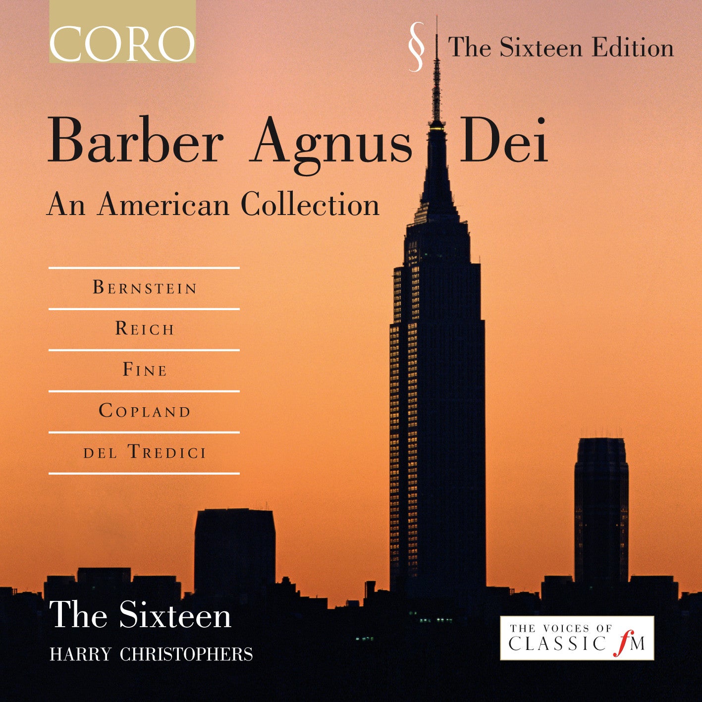 The Sixteen - Agnus Dei: An American Collection (Barber Choral Album) | Perfect for Classical Music Lovers & Sacred Choral Performances