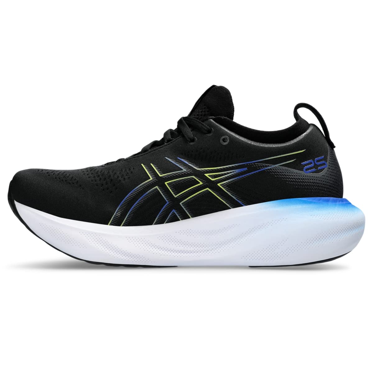 ASICS Men's Gel-Nimbus 25 Running Shoes - Lightweight Cushioned Sneakers for Marathon & Road Running - Perfect for Jogging, Gym Workouts & Daily Wear