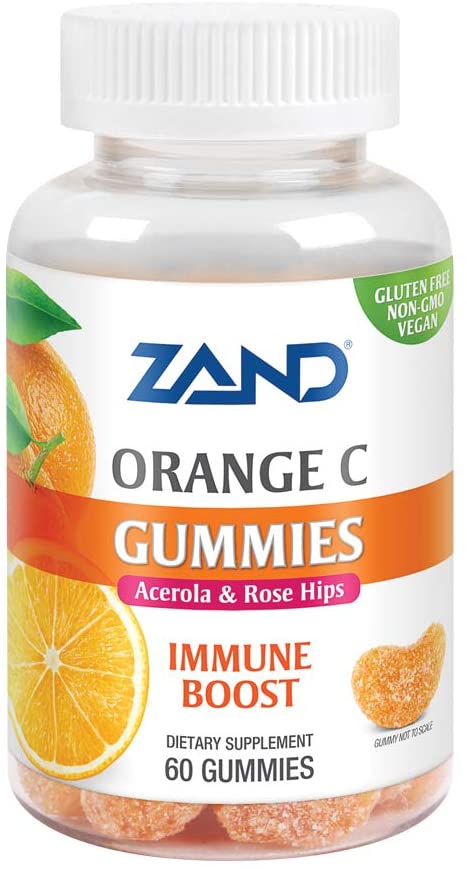 Orange C Gummies - 60 Count Vitamin C Supplement for Immune Support - Delicious & Chewy Gummies for Kids & Adults - Perfect for Daily Health & Wellness Routine