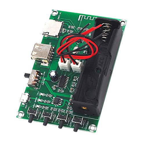 Dawafit XH-A150 10W Bluetooth Power Amplifier Board with Rechargeable Lithium Battery - DIY Mini Speaker Kit for Home, Office, and Outdoor Use