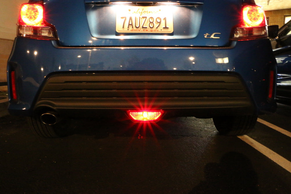 27 SMD Brilliant Red LED Conversion Kit with Wire for 14-16 Scion tC Rear Fog Light - Upgrade Your Car's Visibility & Style for Night Driving