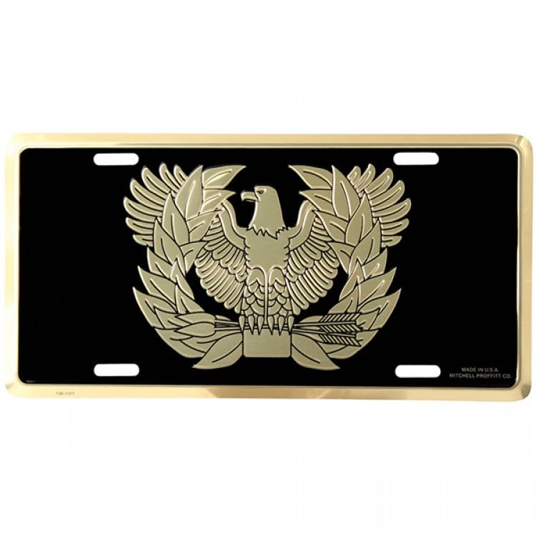 U.S. Army Warrant Officer Custom License Plate - Personalized Military Car Tag for Veterans & Supporters - Perfect for Trucks, Cars & Motorcycles