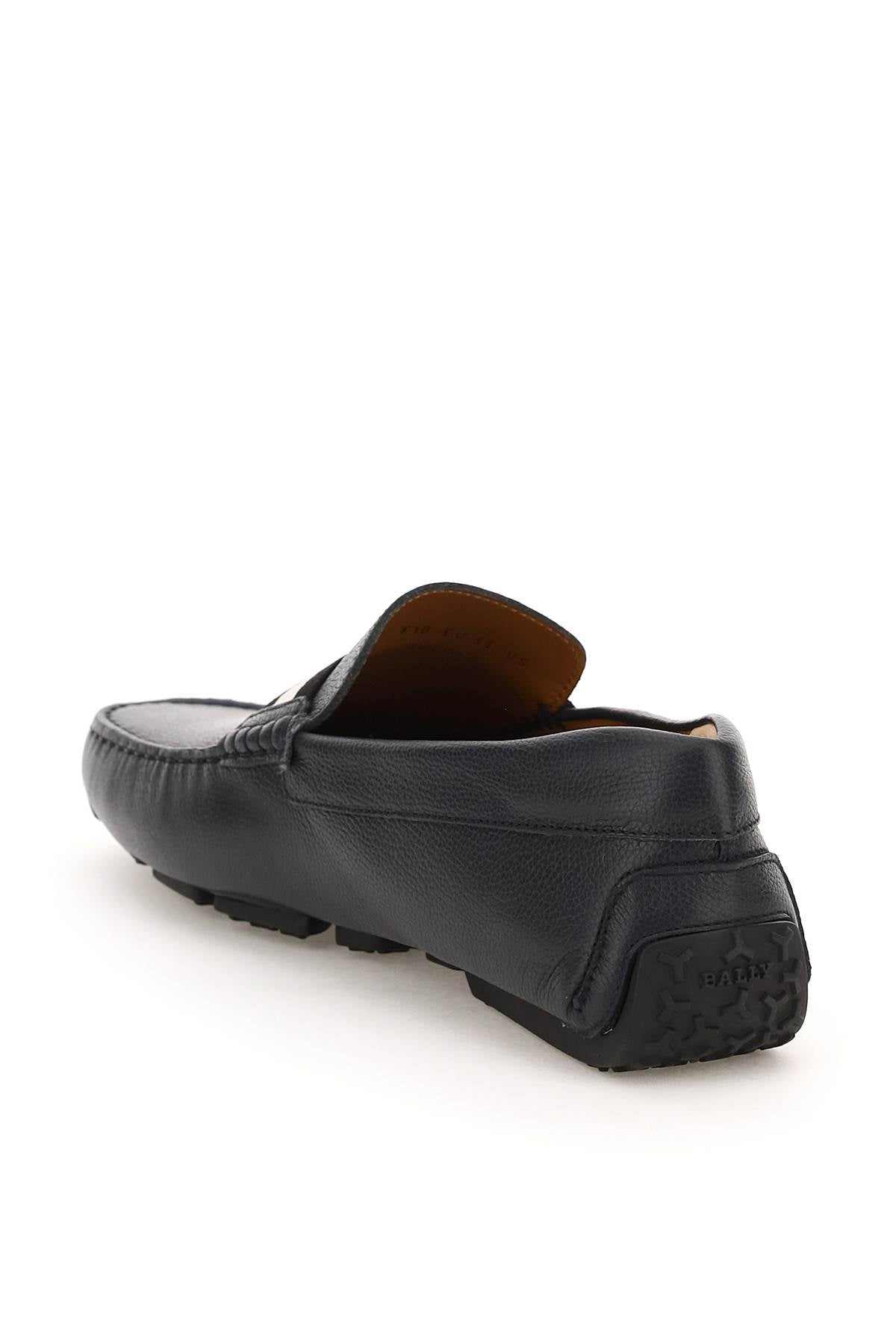 Bally Pearce Loafers for Men - Premium Leather Slip-On Shoes - Comfortable & Stylish for Business, Casual & Travel