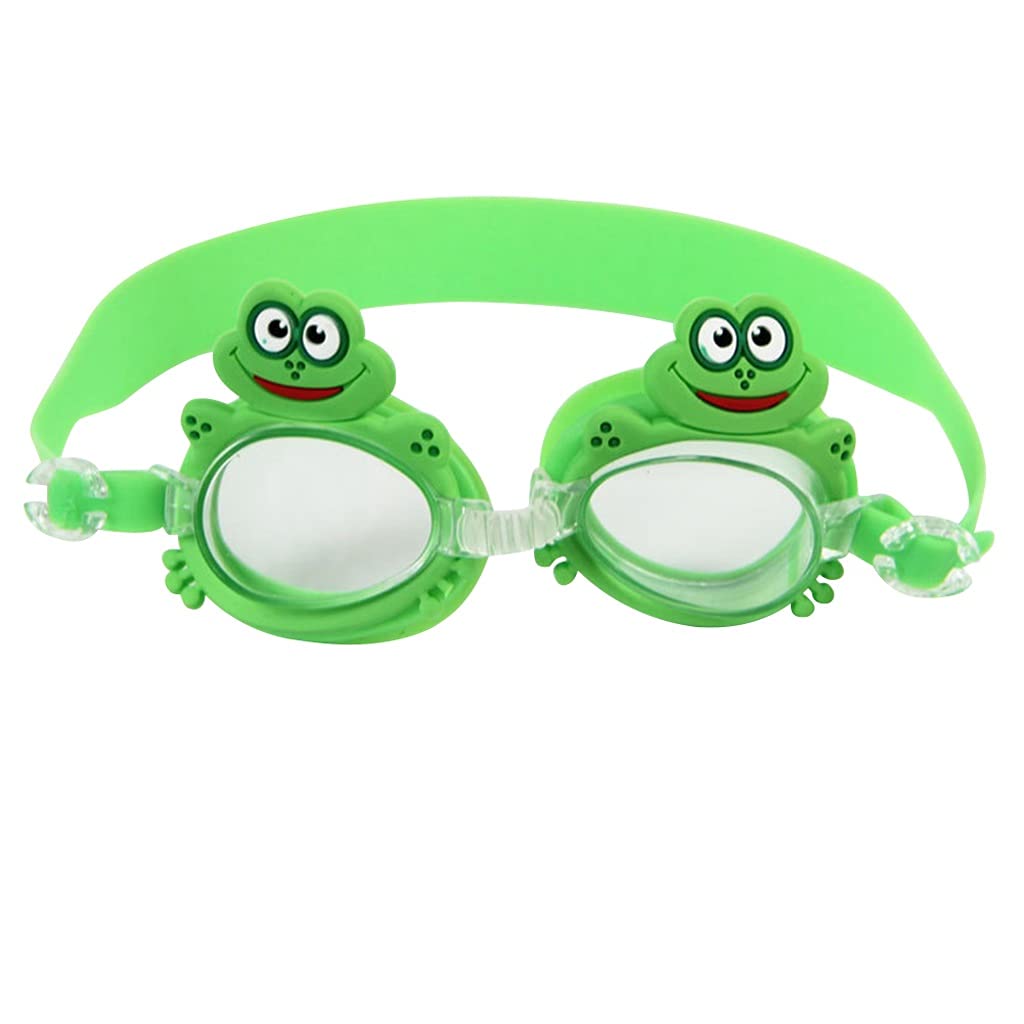 Kids Swimming Goggles - Waterproof Silicone Anti-Fog Swim Training Glasses with UV Protection for Children | Perfect for Pool, Beach & Diving Lessons (Color: A)