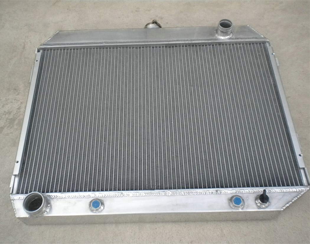 High-Performance 3-Row Aluminum Radiator with Dual Fans for 1968-1973 Dodge Charger, 1970-1974 Challenger, 1968-1972 Plymouth - Perfect for Engine Cooling & Racing Upgrades