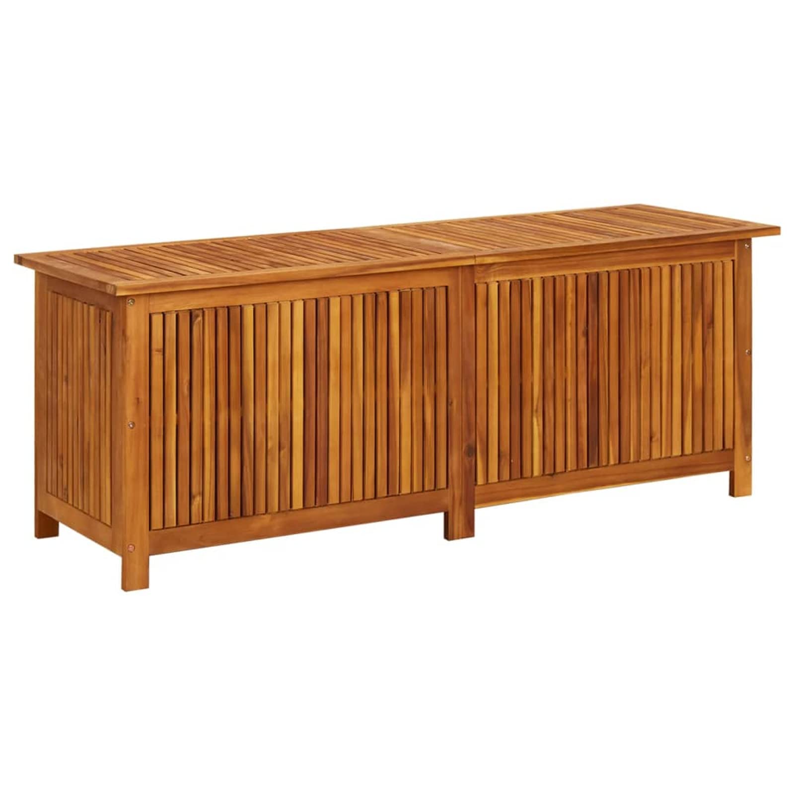 Acacia Wood Outdoor Storage Box - 59