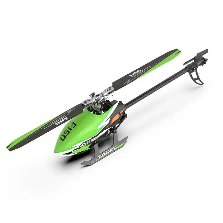 Yuxiang F150 6CH 6-Axis Gyro 3D/6G RC Helicopter with Dual Brushless Direct Drive Motor - Flybarless Design for Indoor/Outdoor Aerial Stunts & Beginner Pilots