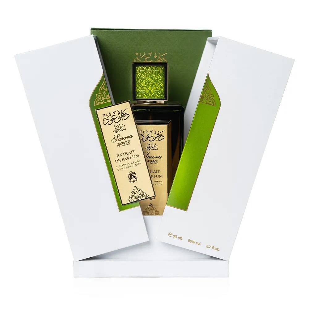 Sasora Oud Eau de Parfum 80ml for Men & Women - Luxury Long-Lasting Fragrance for Date Night, Special Occasions & Daily Wear