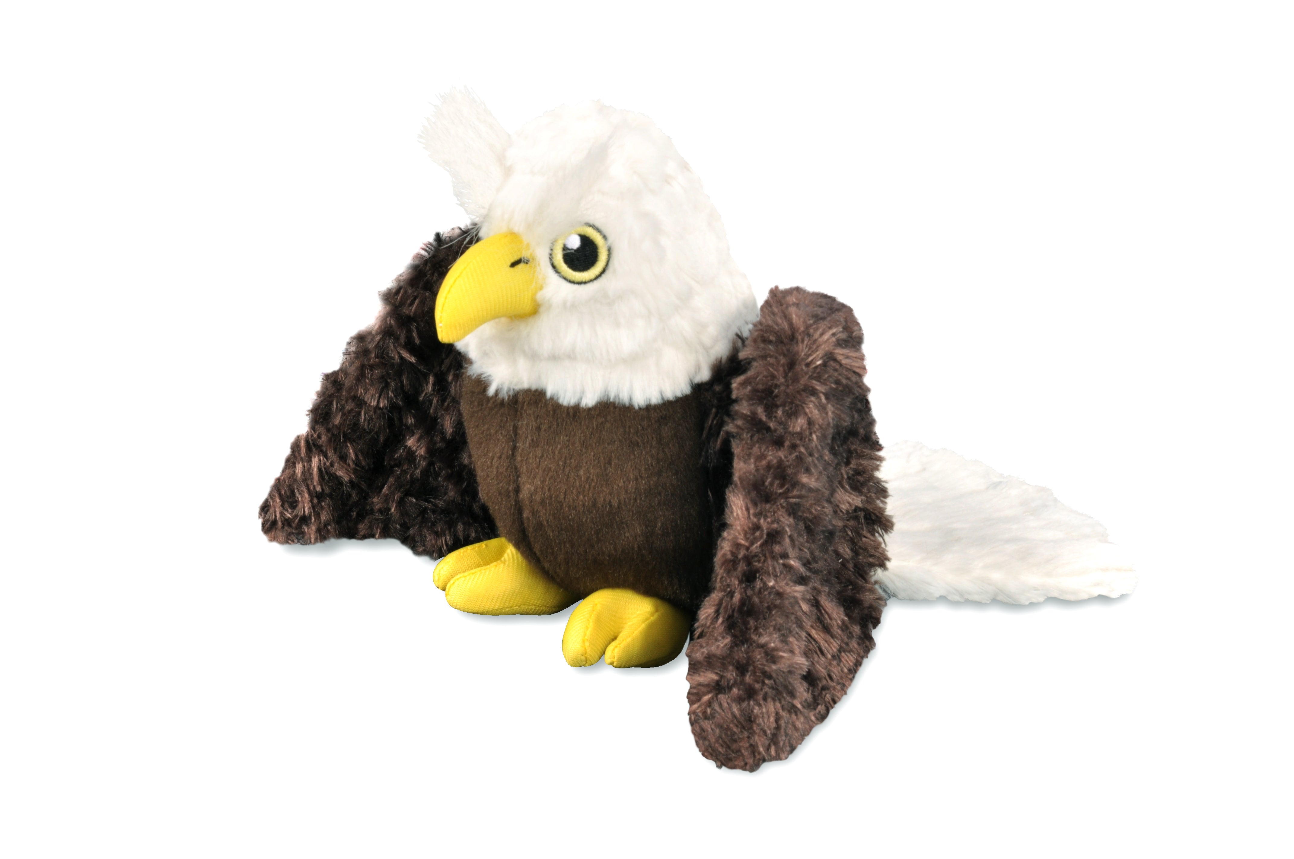 Edgar the Eagle Plush Dog Toy - Fetching Flock™ Chew-Resistant Squeaky Stuffed Animal for Medium & Large Dogs | Perfect for Fetch, Tug-of-War & Cuddling | Pet P.L.A.Y.