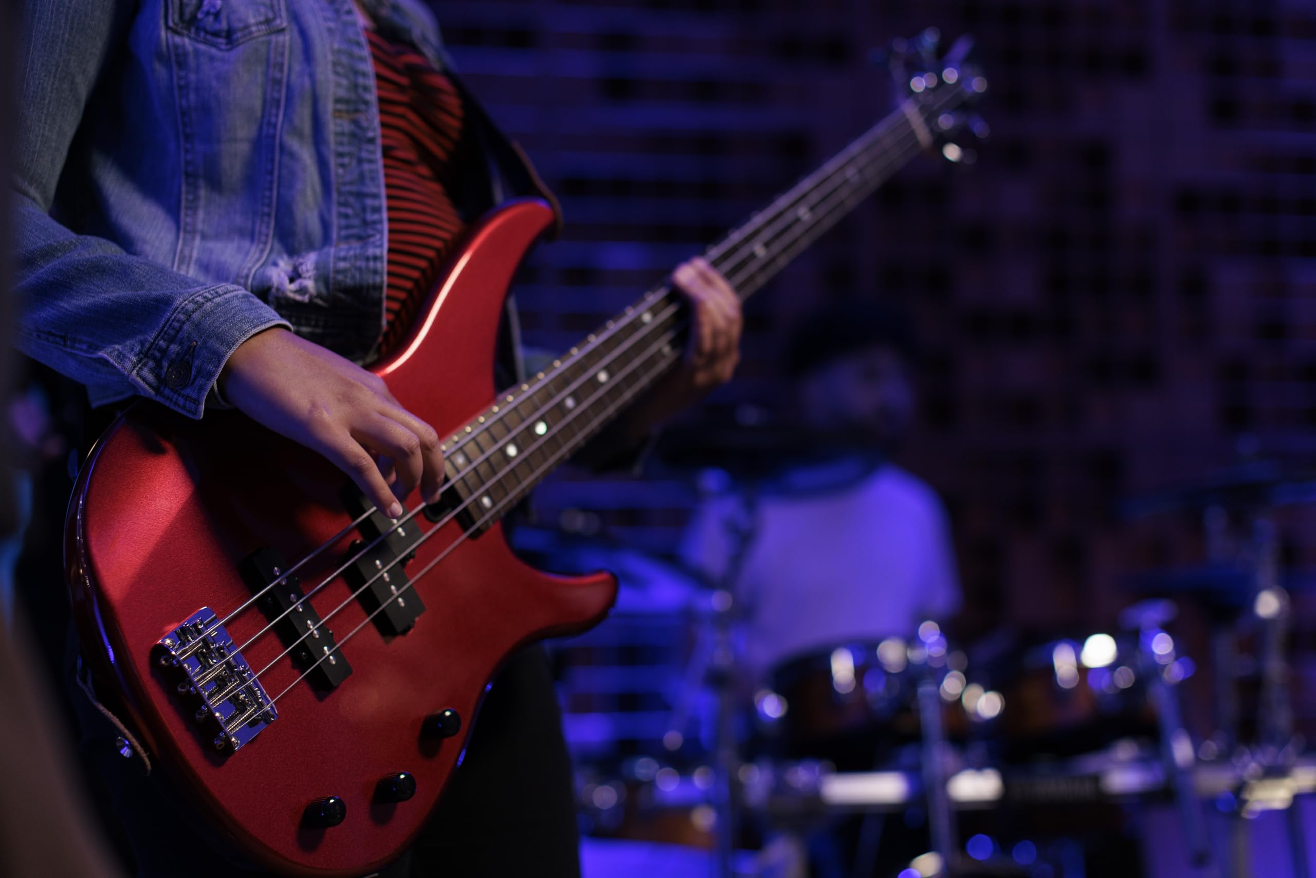 Yamaha TRBX174 RM 4-String Electric Bass Guitar - Professional Quality for Beginners & Intermediate Players | Perfect for Live Performances, Studio Recording & Practice Sessions