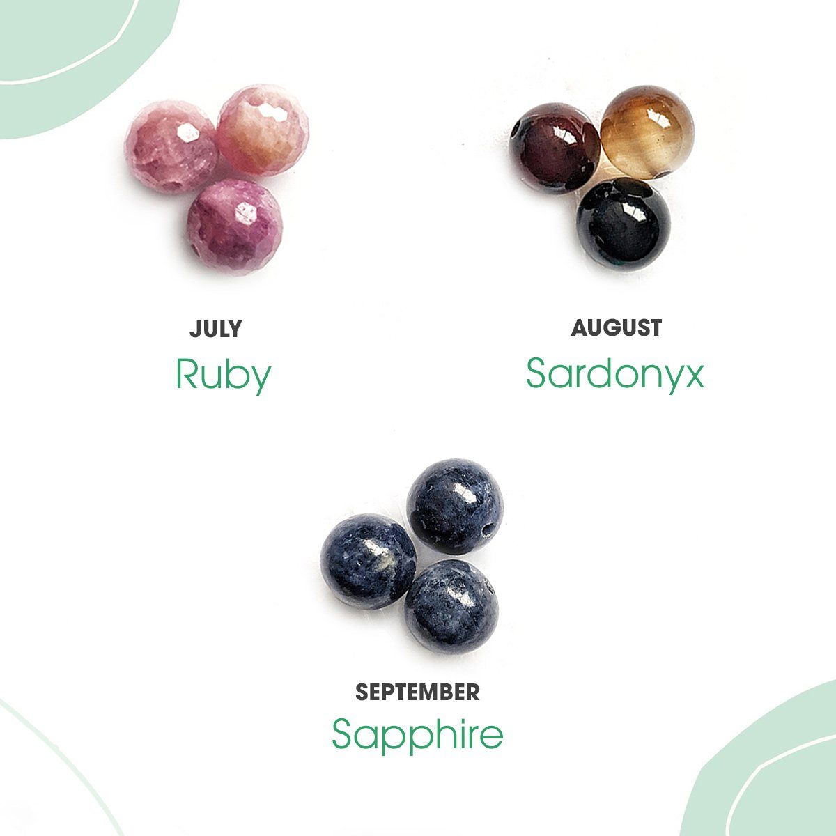 Add a Second Birthstone - Personalized Birthstone Jewelry for Custom Necklaces, Rings & Bracelets - Perfect for Birthdays, Anniversaries & Special Occasions