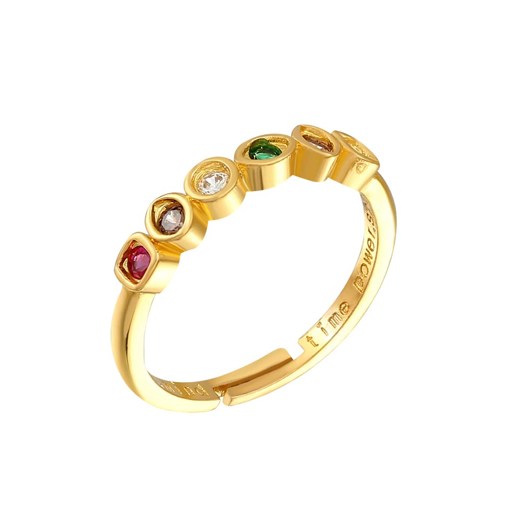 Avengers Iron Man Ring for Men & Women - Tony Stark Inspired Marvel Jewelry with Blue Stone, Perfect Gift for Superhero Fans | Cosplay, Collectibles, Gifts for Marvel Lovers