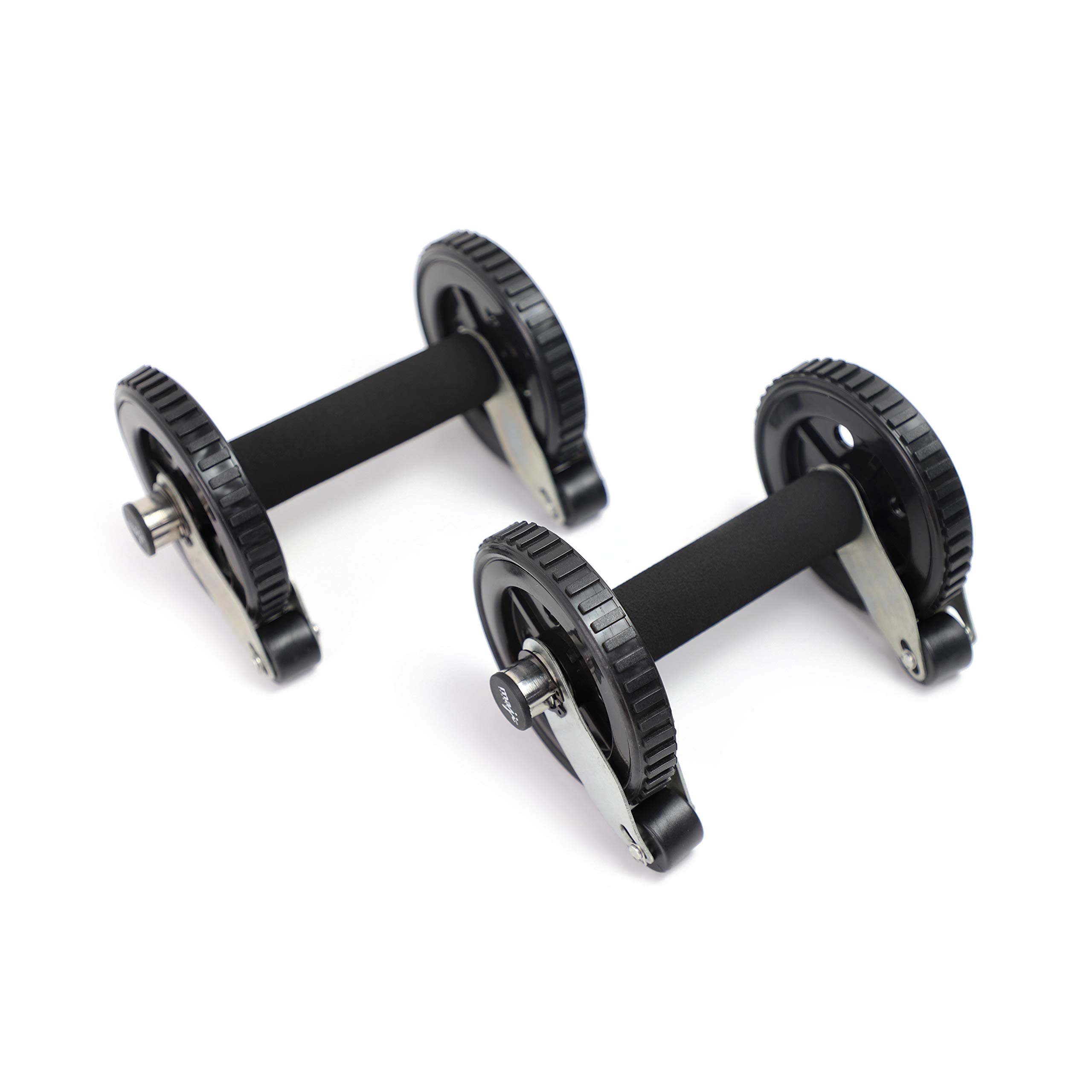 Maji Sports Ab Roller Wheel - Core Workout Equipment for Home Gym, Abs Exercise & Strength Training - Perfect for Fitness, Yoga & CrossFit Training