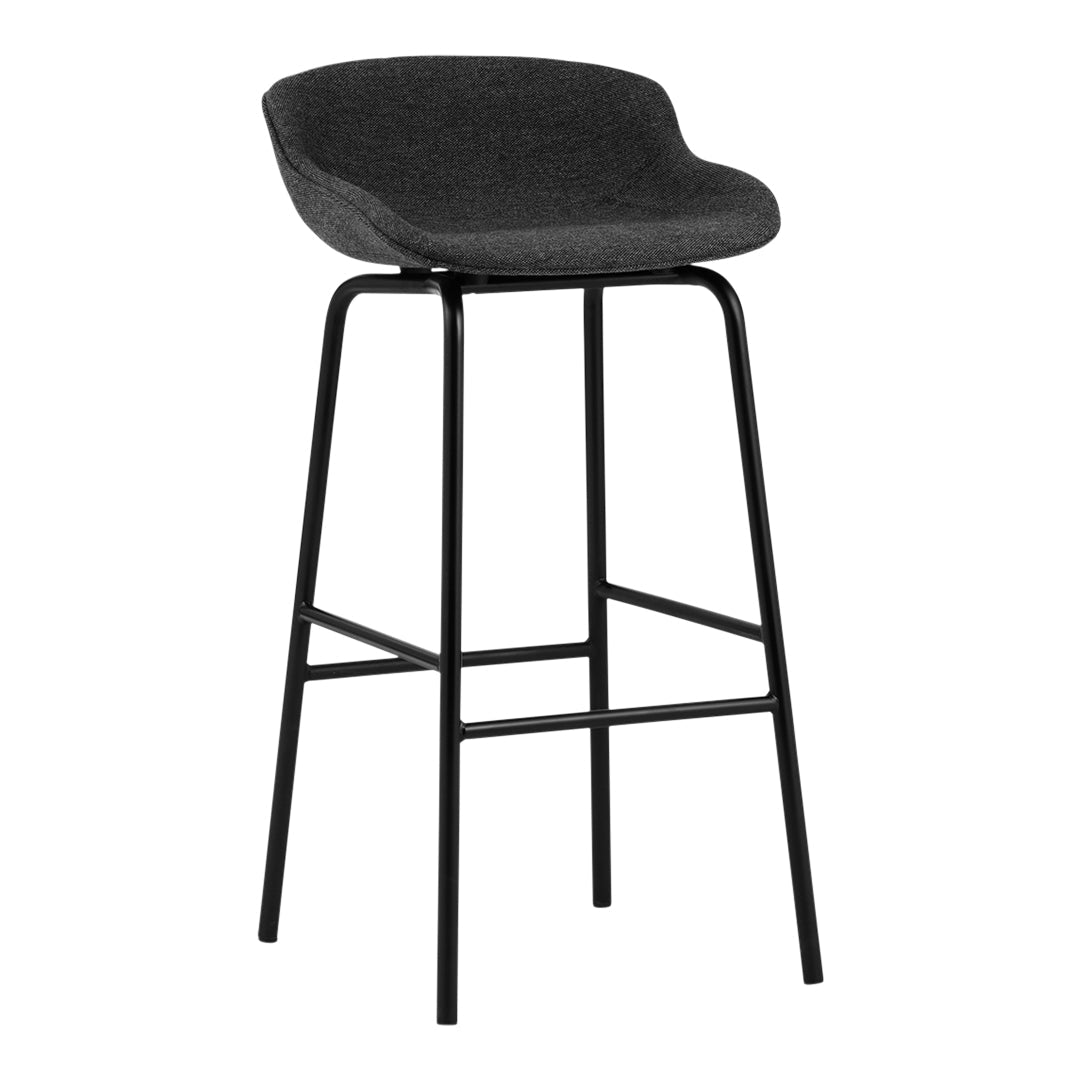Premium Hyg Bar/Counter Stool - Fully Upholstered Modern Bar Stool with Comfortable Seat - Perfect for Kitchen Island, Home Bar & Restaurant Use
