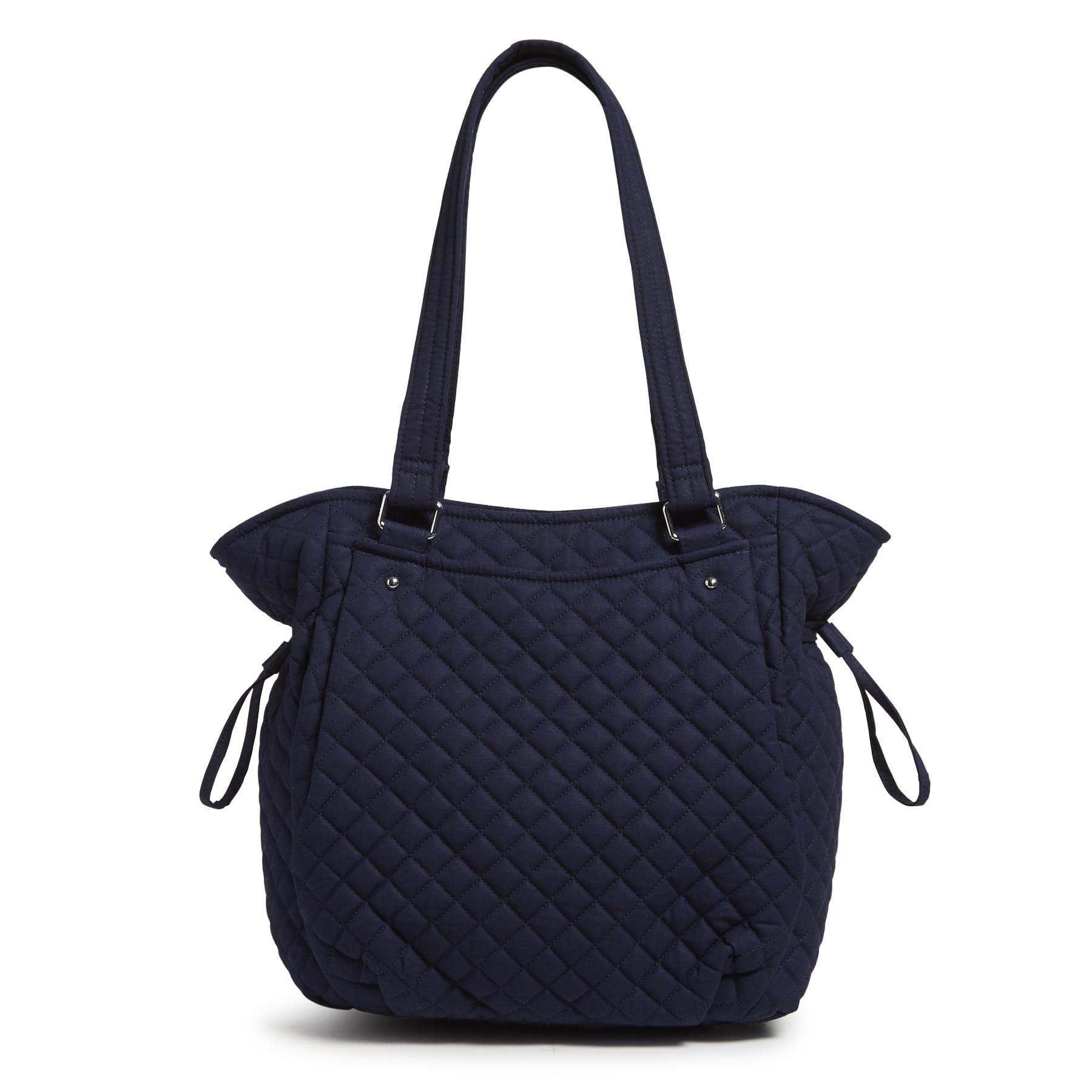 Vera Bradley Women's Cotton Glenna Satchel Purse - Stylish Crossbody Handbag for Work, Travel & Everyday Use | Lightweight & Durable Shoulder Bag