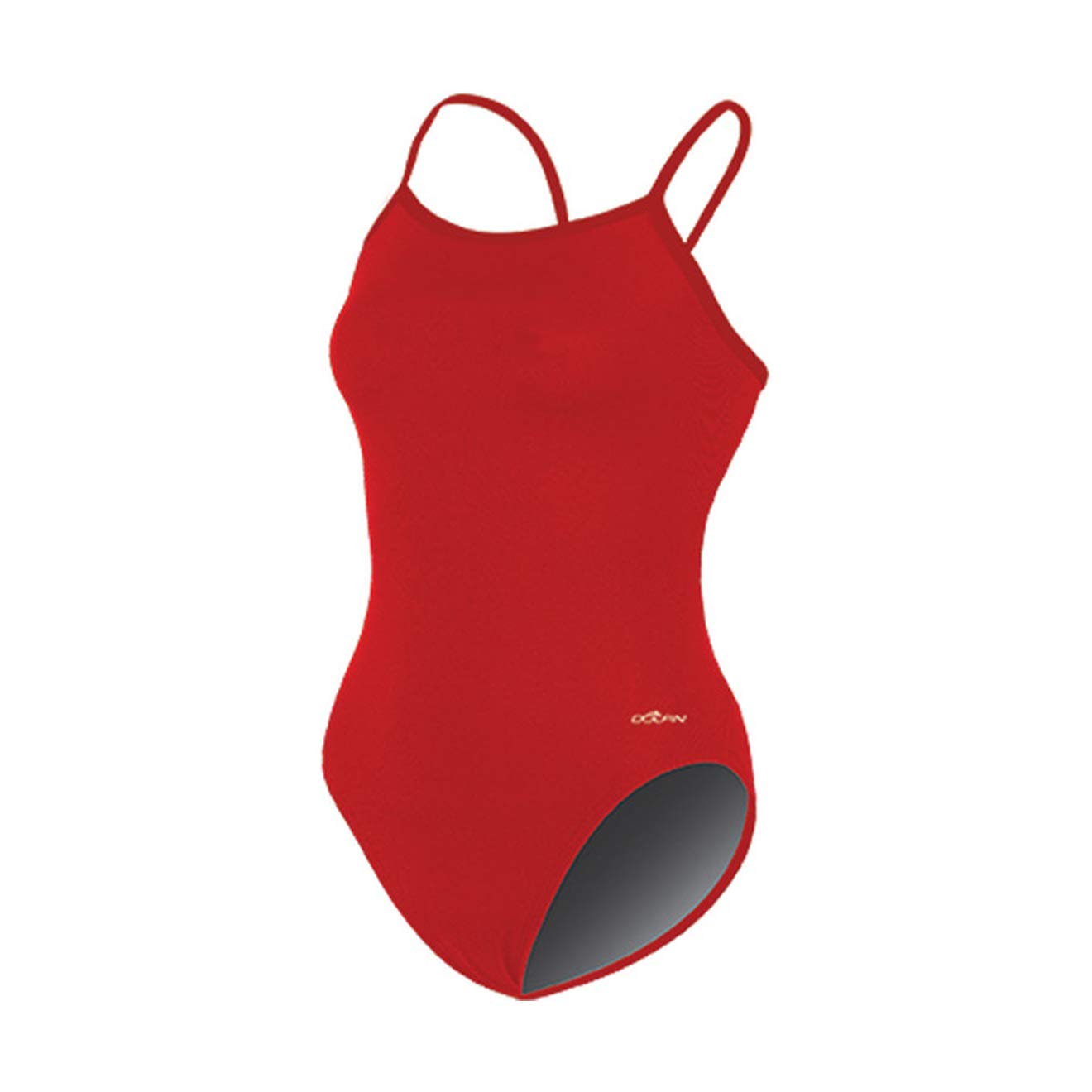 DOLFIN Women's Varsity Solid String Back Tank Top - Breathable Cotton Casual Sleeveless Shirt for Gym, Yoga, Beach & Summer Outfits