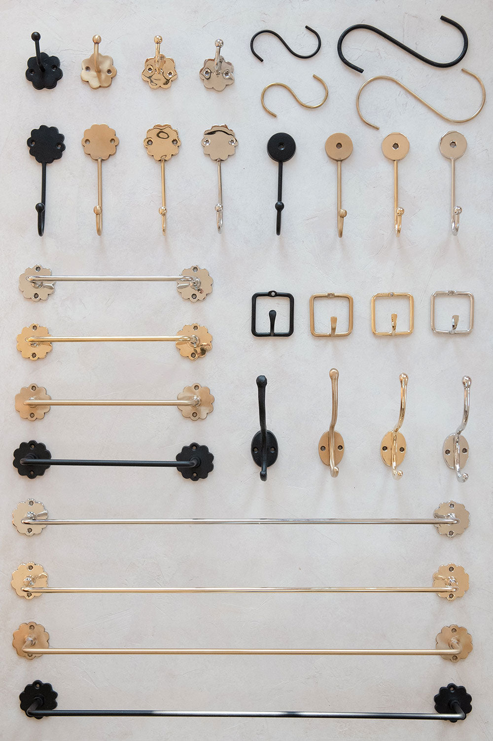 Peak Double Hook - Heavy Duty Hanging Hooks for Wall, Ceiling & Garage - Perfect for Hanging Plants, Bikes, Ladders & Storage Organization