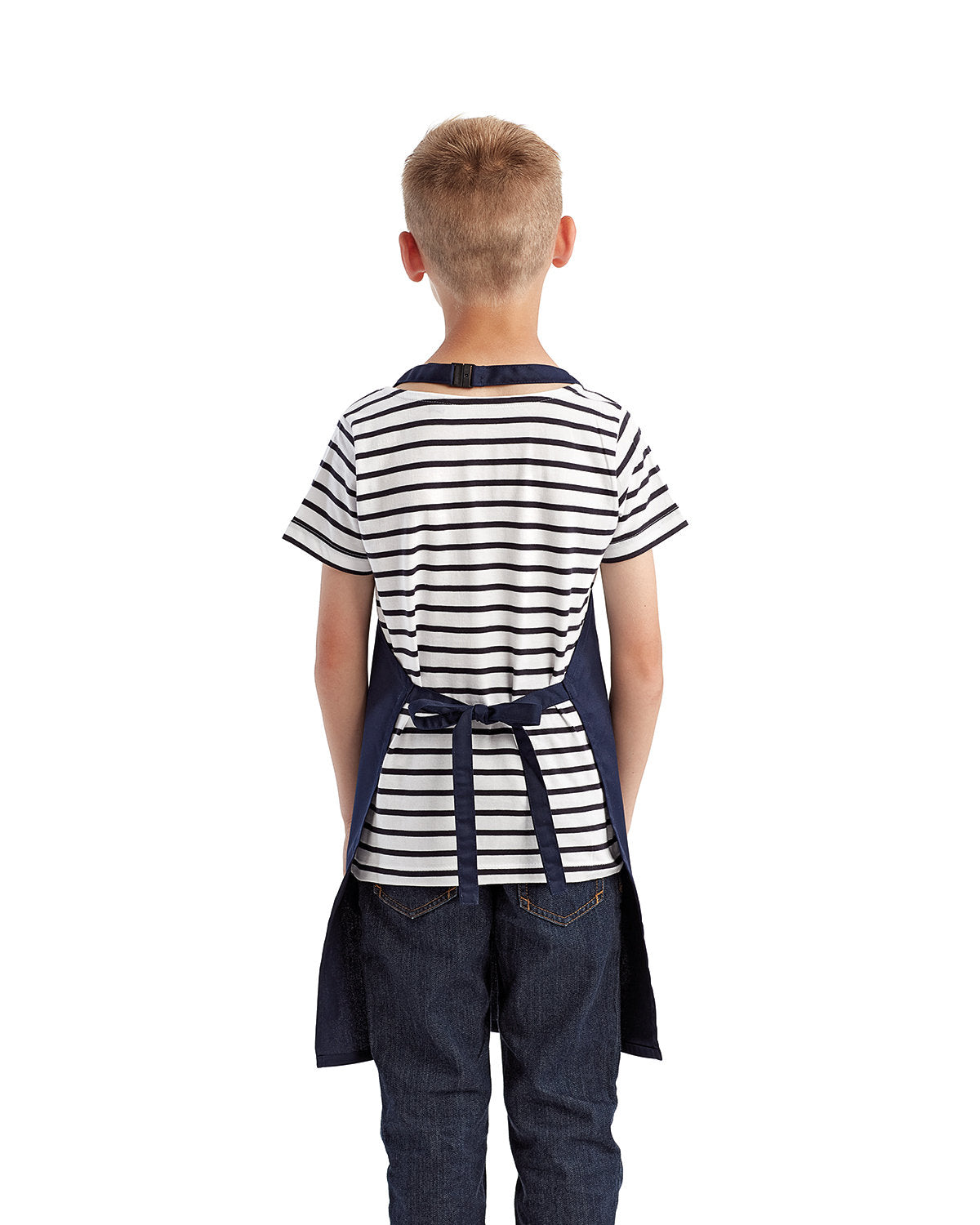Reprime RP149 Youth Recycled Apron - Eco-Friendly Kitchen Apron for Kids, Cooking, Baking & Arts & Crafts - Perfect for Young Chefs & DIY Projects