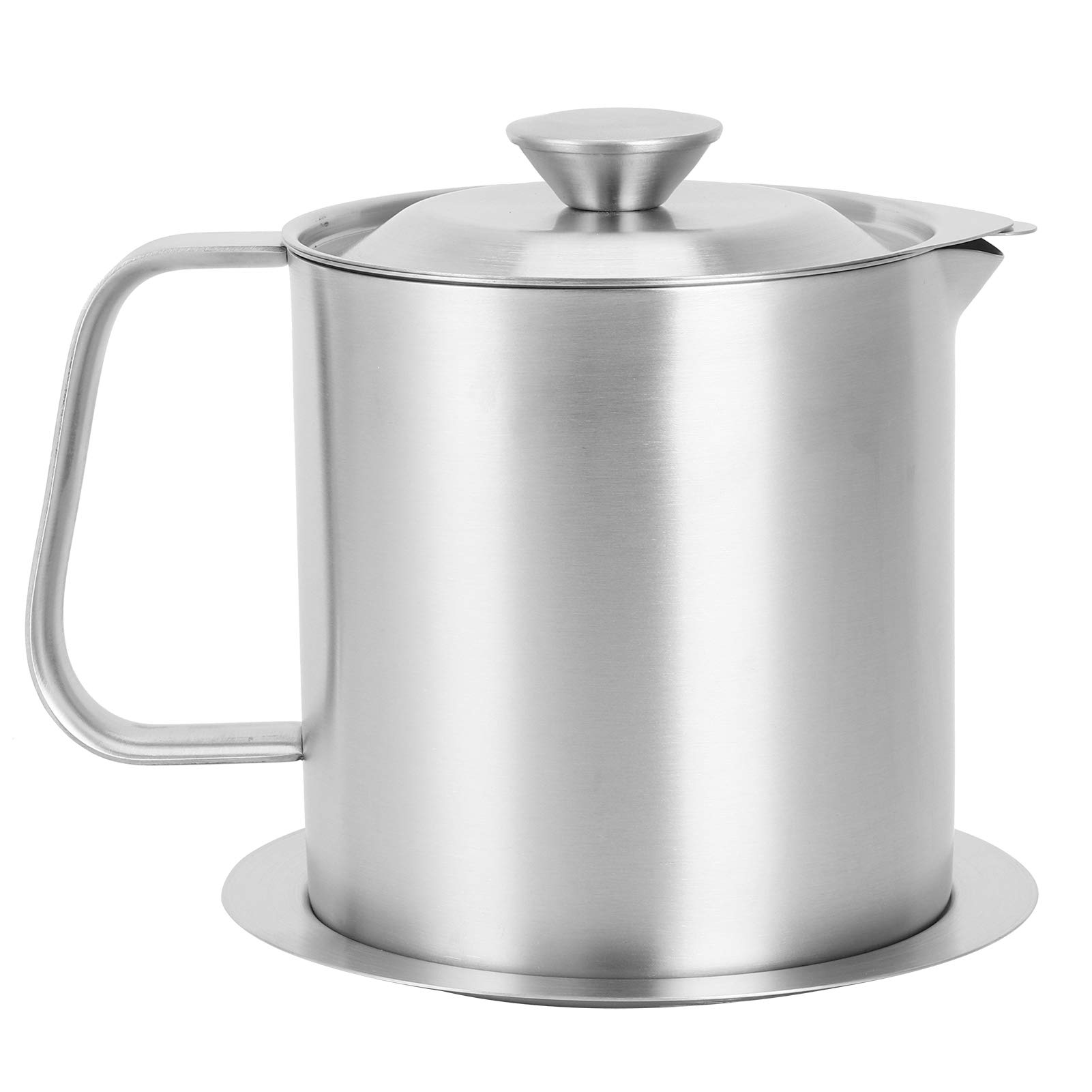 Premium Stainless Steel Oil Strainer 1000ml - Durable Kitchen Oil Filter for Cooking, Frying & Baking - Ideal for Restaurants, Home Kitchens & Food Prep