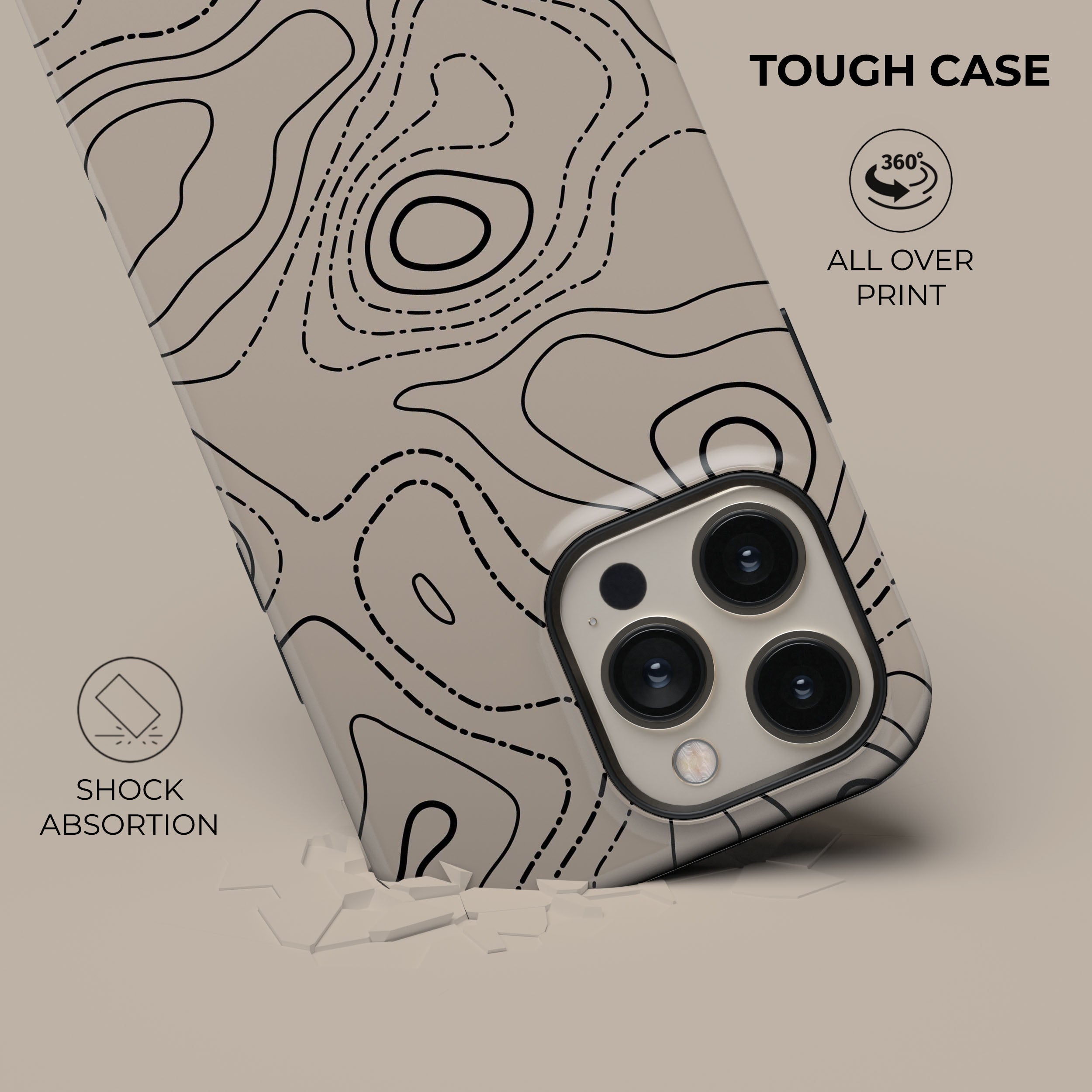 Monte Carlo Luxury Phone Case - Premium Shockproof & Slim Design for iPhone & Samsung - Perfect for Travel, Work & Everyday Protection
