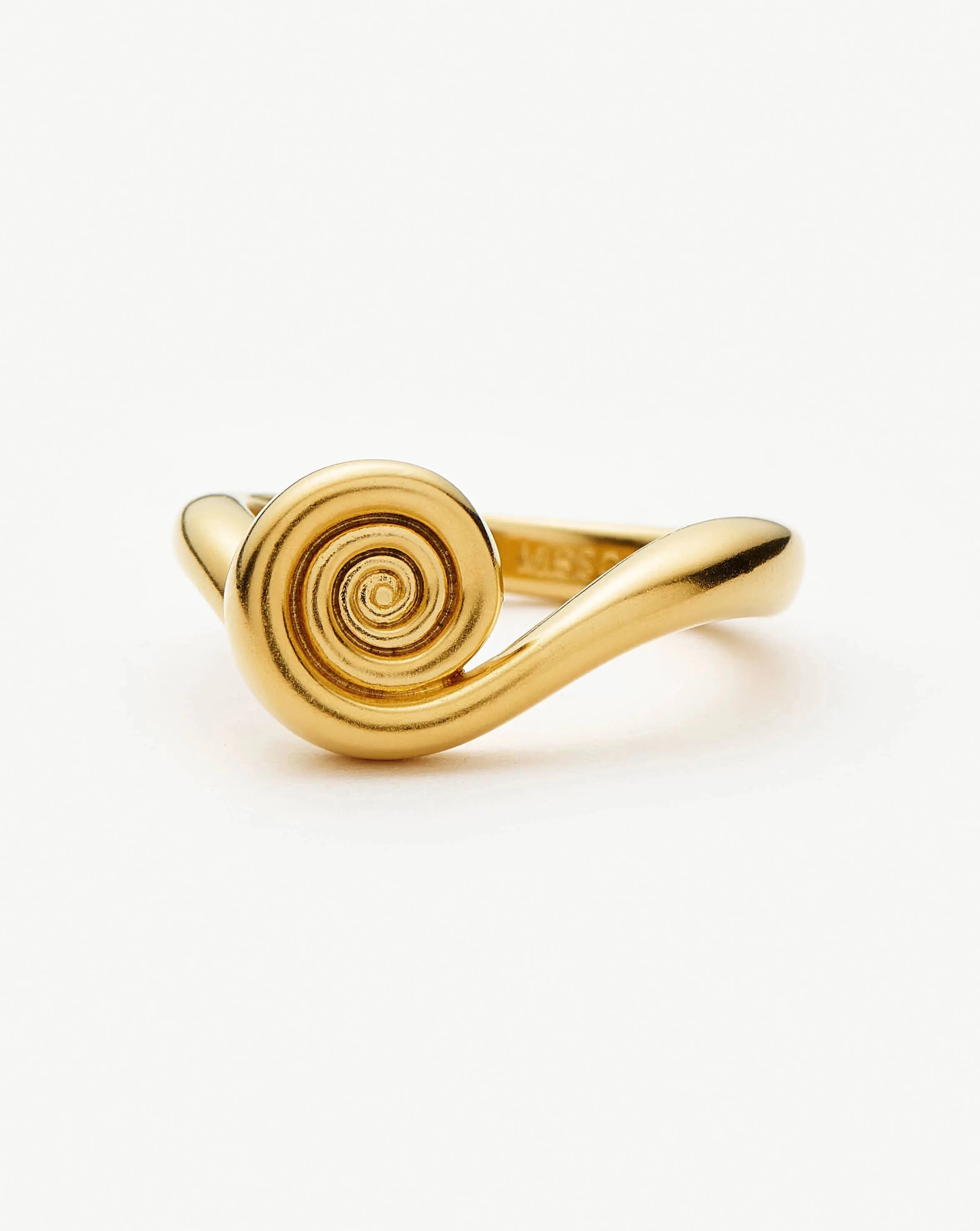 18K Gold Plated Spiral Stacking Rings for Women - Elegant Layered Jewelry for Daily Wear, Parties & Gifts