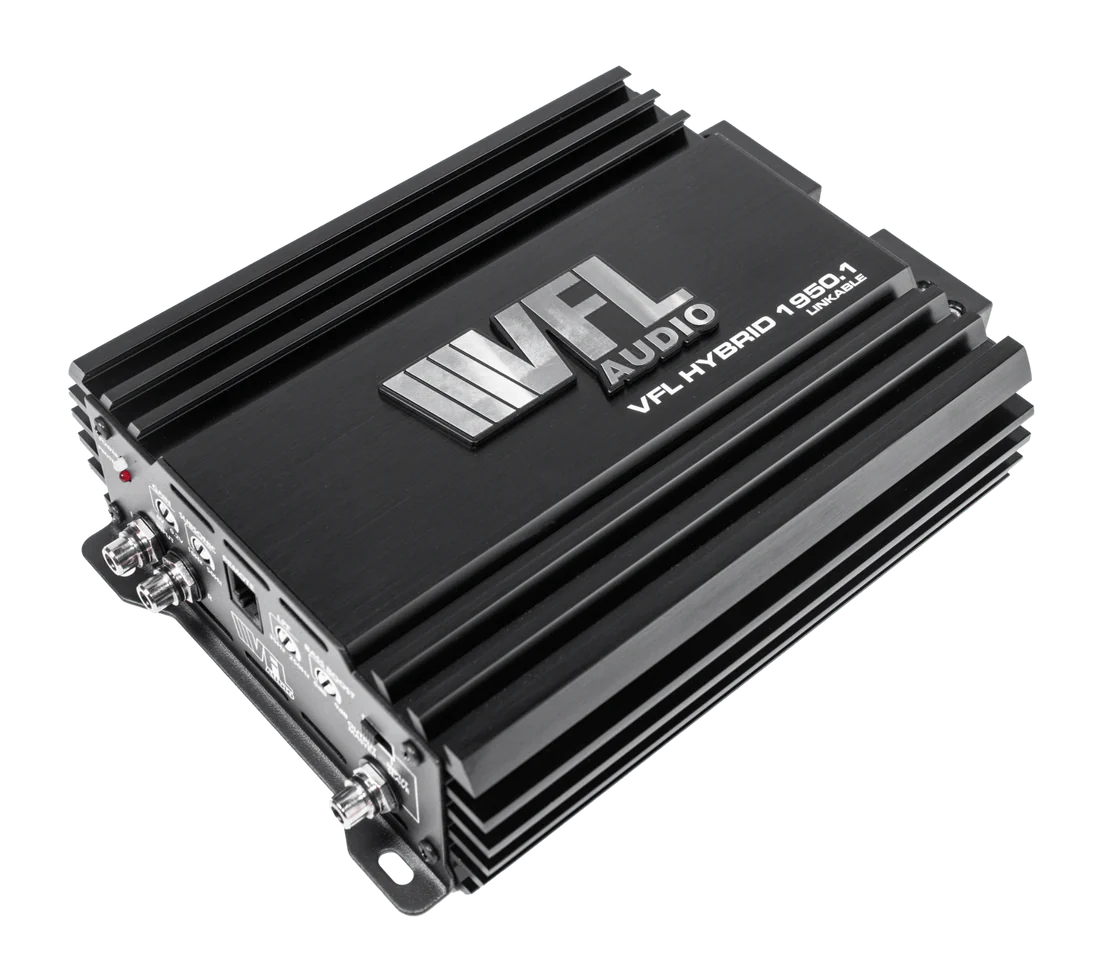VFL Hybrid 1950.1 Car Audio Amplifier - High Power 2000W Mono Class D Amp with Bass Boost for Subwoofers | Perfect for Car Audio Systems, Bass Competitions & Custom Installations