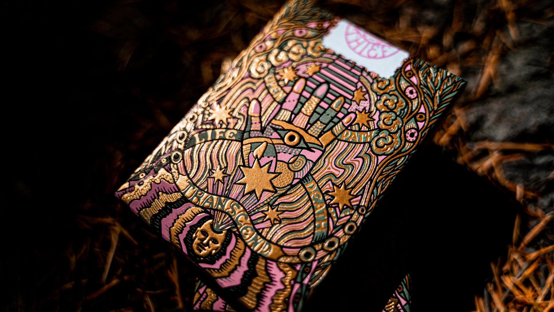 Psychonauts Themed Playing Cards - Pink Deck for Card Games, Magic Tricks & Collectibles | Perfect for Game Nights, Parties & Gifts