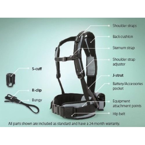 Minelab PRO SWING 45 Metal Detector Harness - Adjustable & Comfortable Support for Treasure Hunting - Perfect for Beach, Park & Field Metal Detecting Adventures