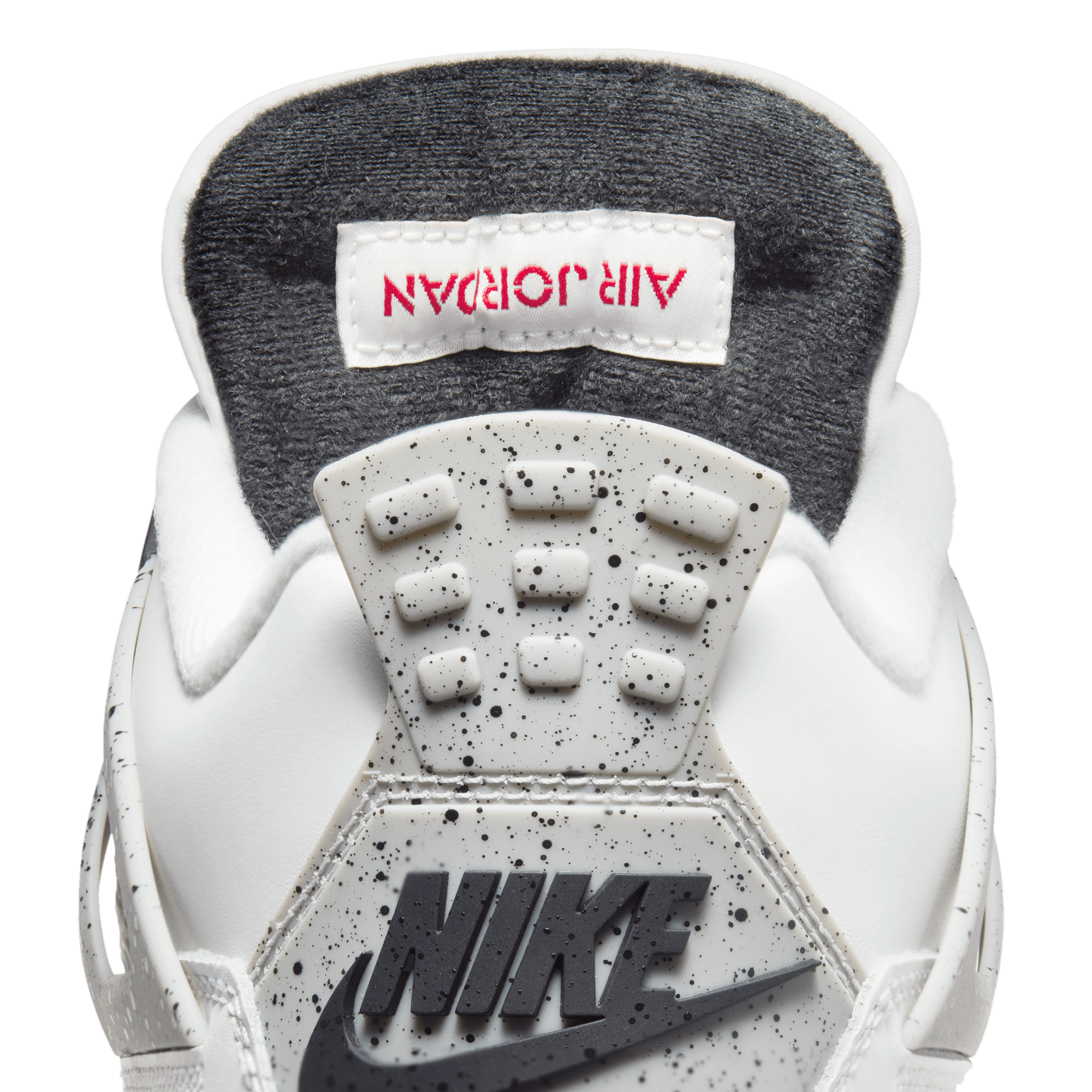 AIR JORDAN 4 RETRO WHITE CEMENT Sneakers - Men's Basketball Shoes - Classic Retro Style - Perfect for Streetwear & Basketball Games
