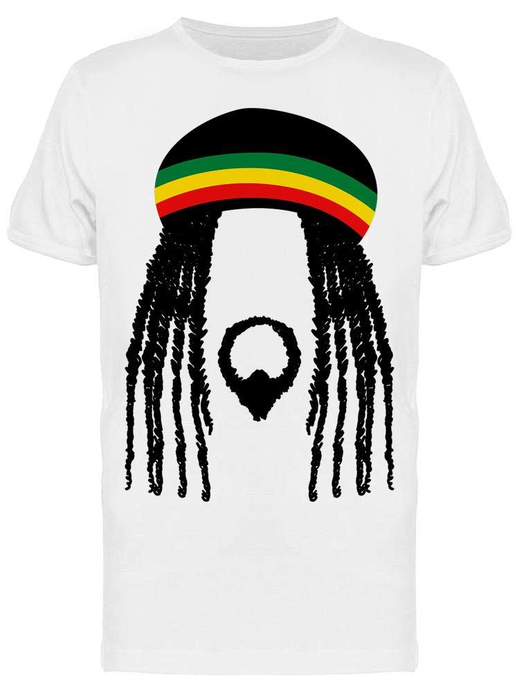 Men's Dreadlocks Symbol Graphic T-Shirt - Cool Urban Streetwear for Casual Wear & Music Festivals