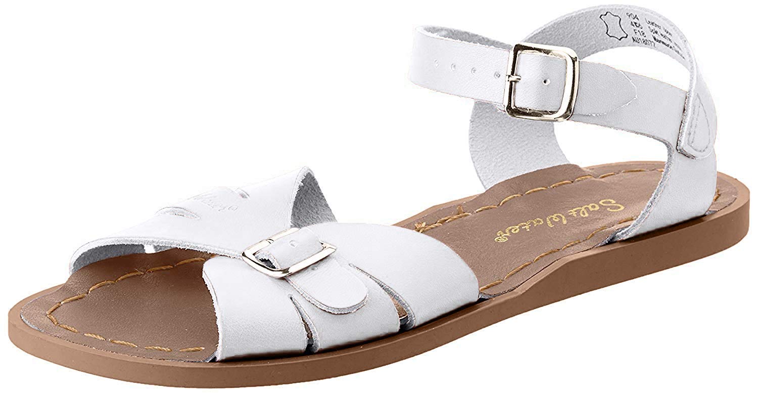 Unisex Kids Salt Water Classic Flat Sandals - Comfortable Beach & Pool Sandals for Boys & Girls - Perfect for Summer, Vacation & Outdoor Activities
