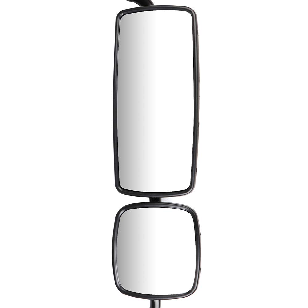 Freightliner M2 100/106/112/114SD Truck Replacement Side Mirror - Heated Chrome RH Assembly (2003-2017 Models) | Perfect for Winter Driving & Fleet Maintenance