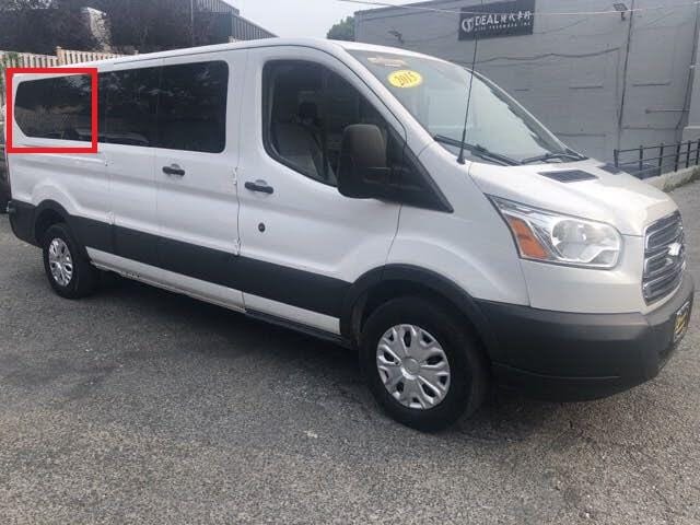 AM Auto Ford Transit 2015+ (Low Roof) Passenger Side Rear Quarter Window Replacement Part - Fits 148WB Models (FTL17 R3L P) - Perfect for Van Conversions, Camping & Fleet Vehicles