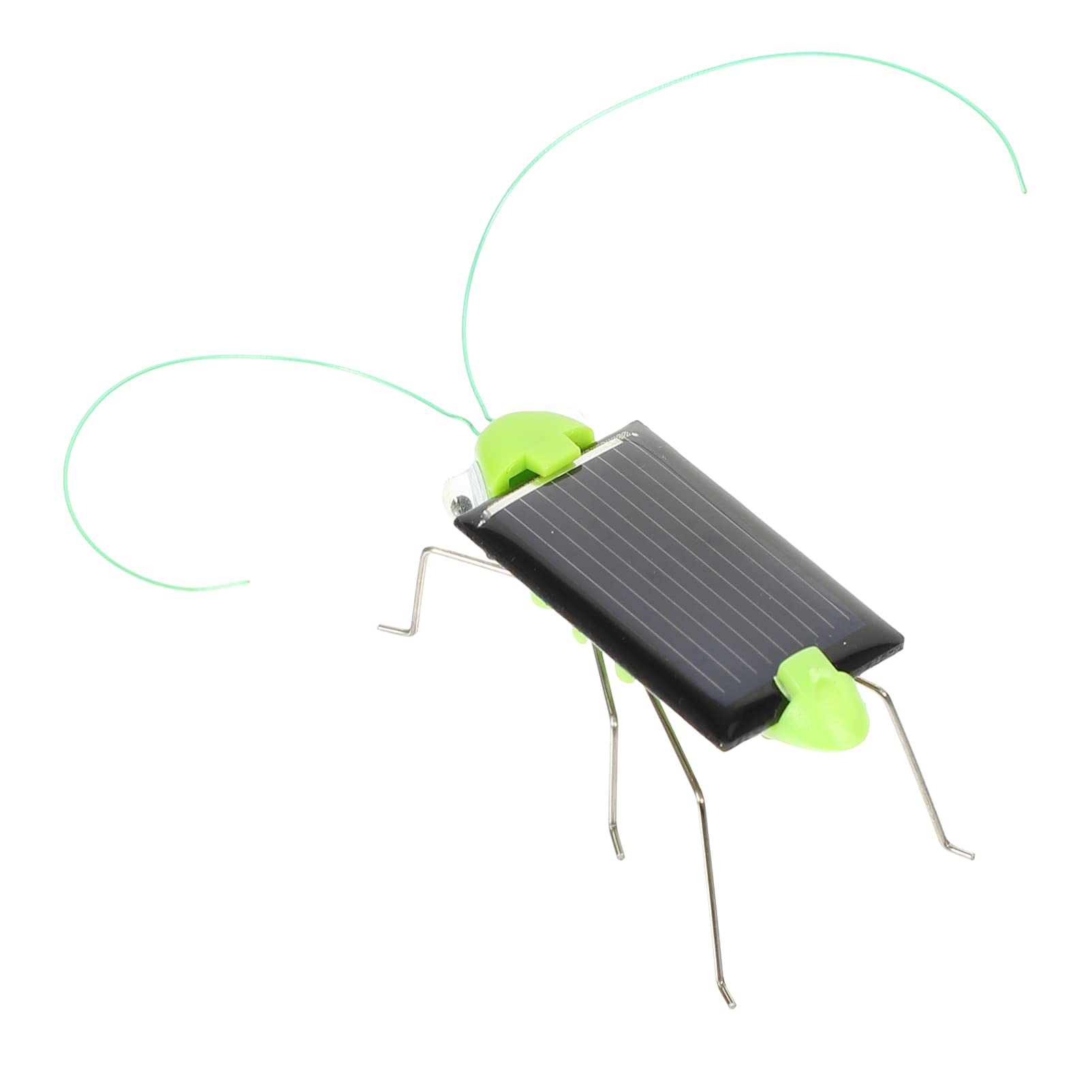 Solar Powered Grasshopper Toy - STEM Science Kit for Kids, Electric Motor Bug Toy with Solar Panel, Fun Educational Experiment for Beginners | Outdoor & Indoor Learning Activity