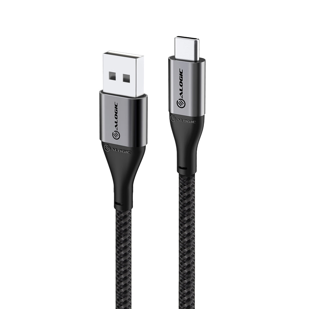 Fast Charging USB 2.0 to USB C Cable - 3A 480Mbps High Speed Data Sync - Compatible with Smartphones, Tablets, Laptops & More | Perfect for Home, Office & Travel Charging