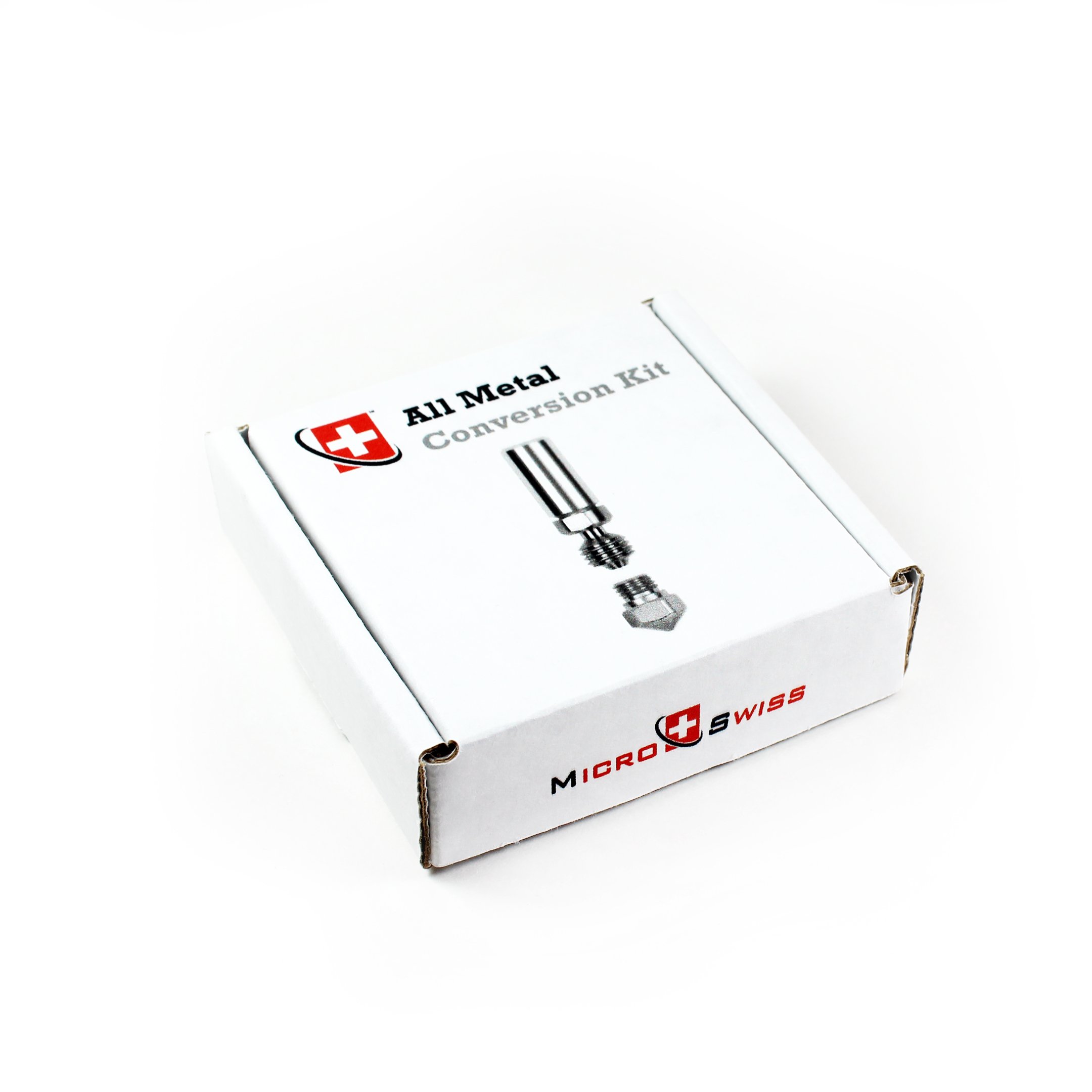 Micro Swiss All Metal Hotend with Slotted Cooling Block - Compatible with Duplicator 6 & Monoprice Maker Ultimate 3D Printers - 0.4mm Nozzle - Perfect for High-Temperature Filament Printing & Precision 3D Models