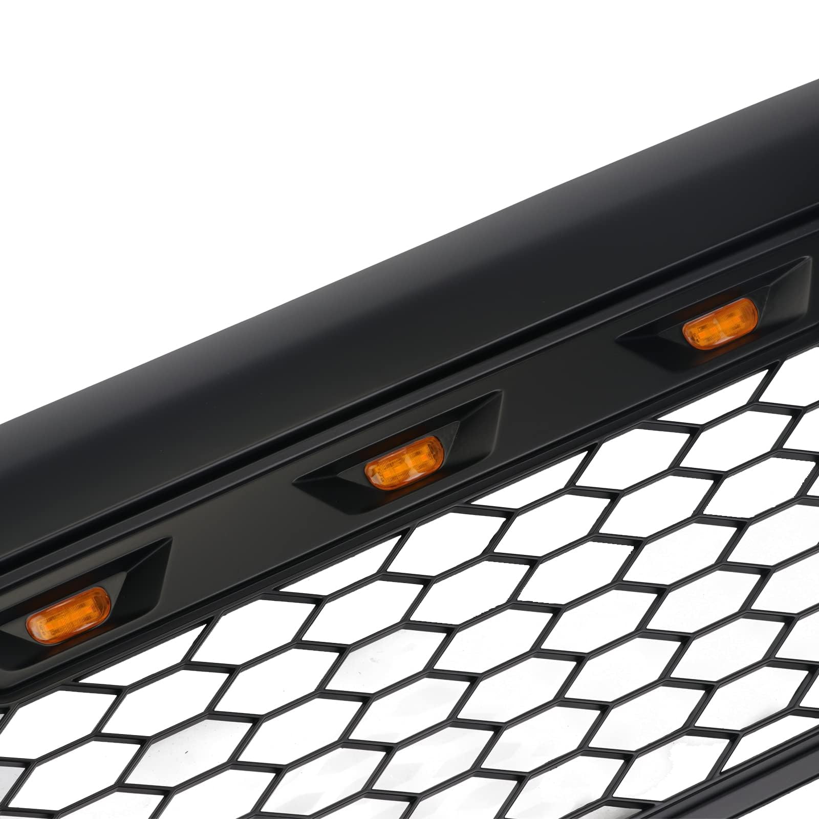 ABS Mesh Grille Front Bumper Grill for Toyota Tacoma 2005-2011 - Matte Black Finish | Off-Road & Custom Truck Upgrade | Perfect for Off-Roading, Car Shows & Daily Driving