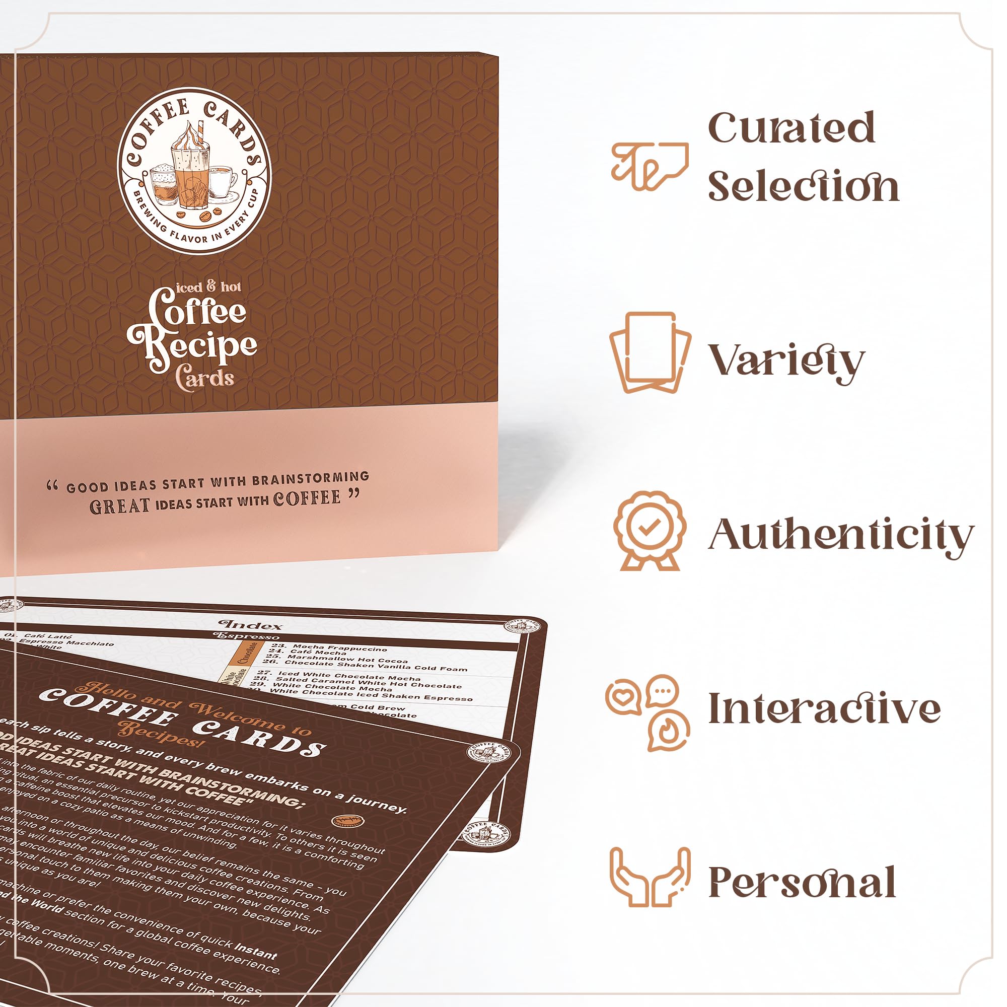 Premium Coffee Gift Set for Coffee Lovers - Compact & Convenient Coffee Bar Accessories, Essential Kitchen Decor & Station Addition - Perfect for Home, Office & Gifting